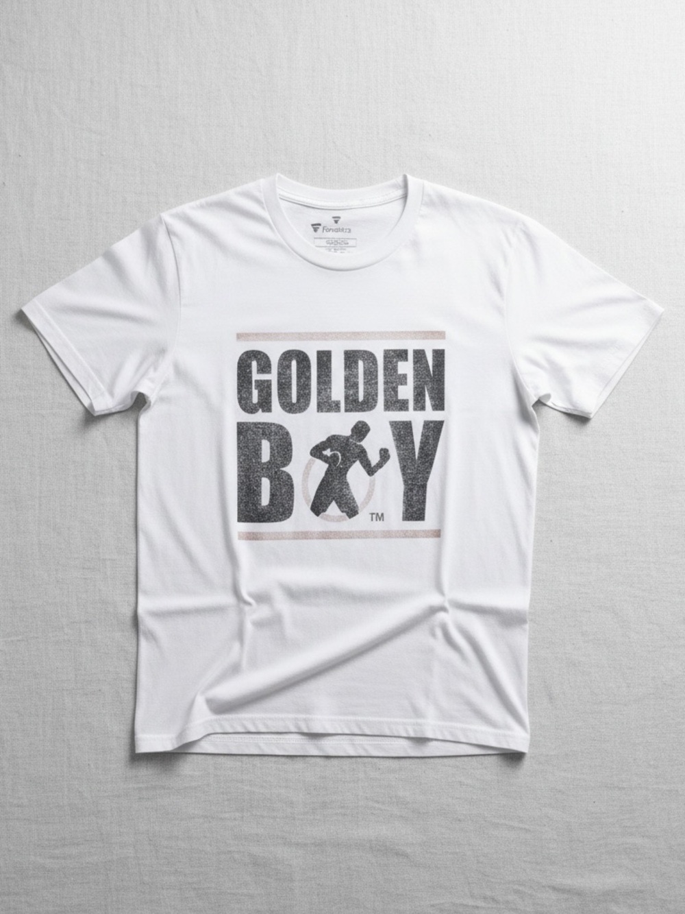 Fanatics Golden Boy Boxing Graphic T Shirt White Medium